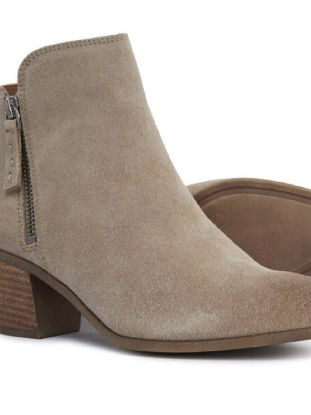 Frye Judith bootie in taupe suede
